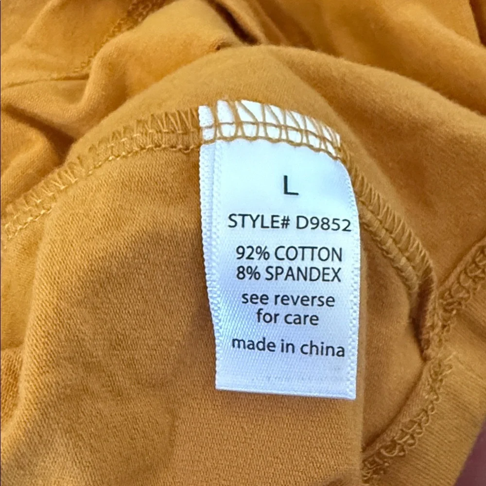 Active USA Mustard Midi Dress - Picture 6 of 8